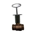 Blue Flame Blue Flame BVL3SCP 0.75 in. Fireplace & Fire Pit Quarter Turn Valve Kit; Straight BVL3SCP